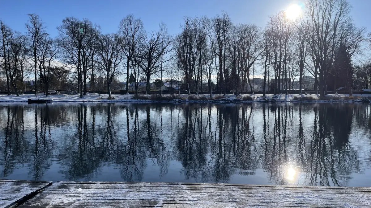 Schnee in Ulm am ersten Januarwochenende 2026