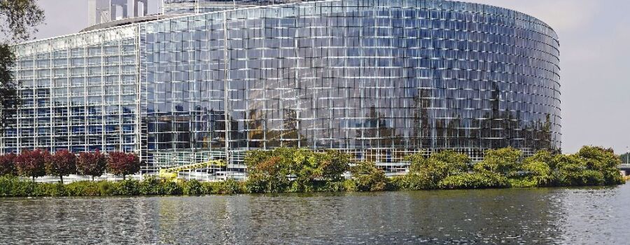 Das EU-Parlament in Straßburg.