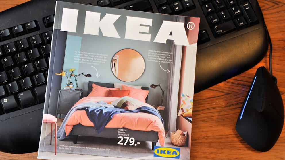 2020 wurde der letzte Katalog des schwedischen Möbelgiganten in der Buchbinderei Wennberg produziert