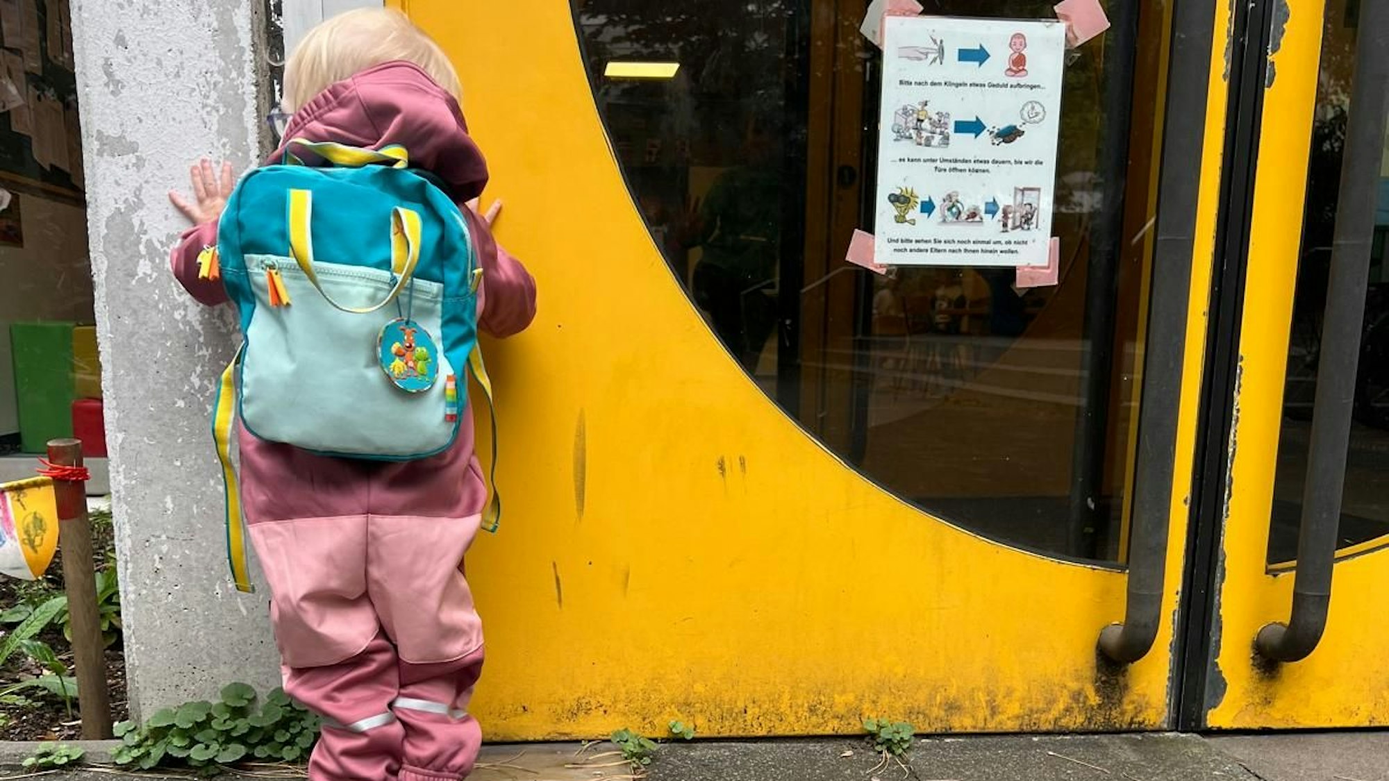 Seit September geht L. in die Kita.