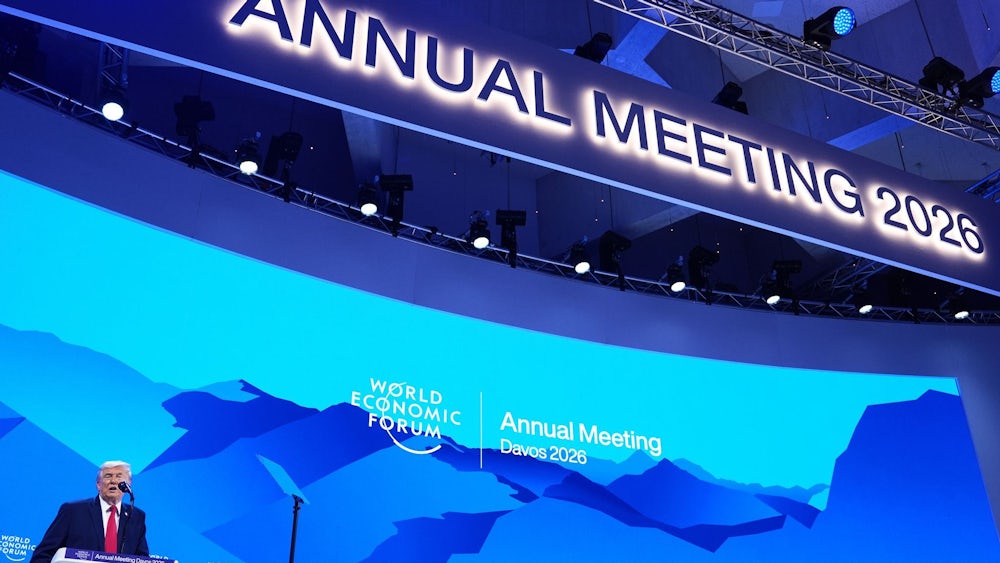 Die Rede in Davos war mit Spannung erwartet worden.