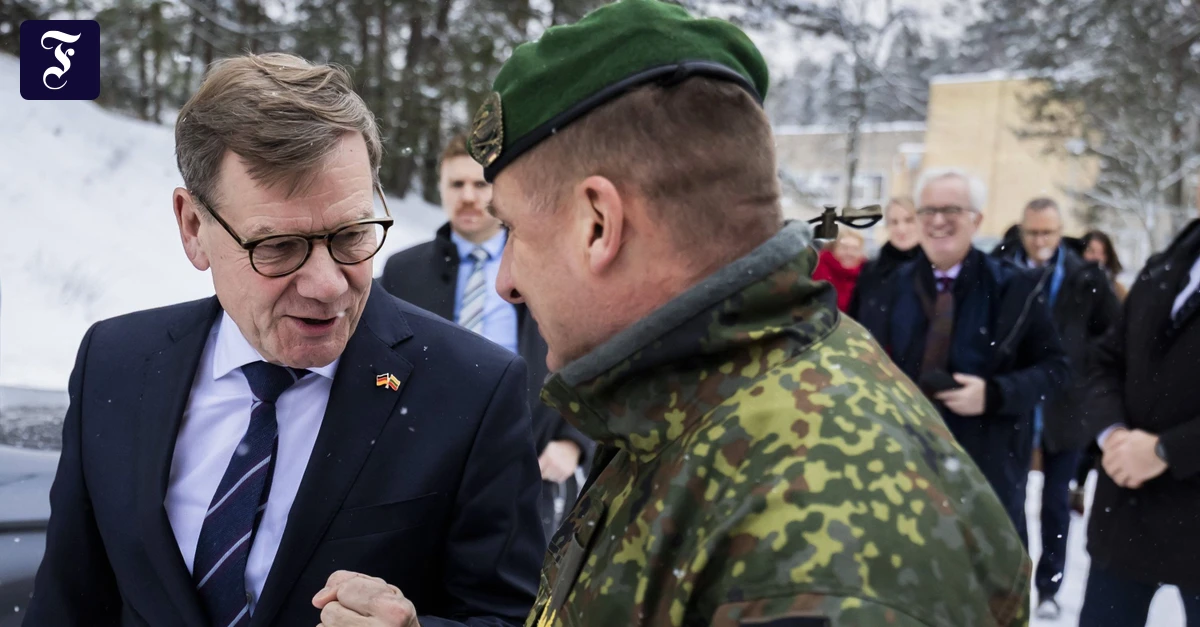 Deutsche Brigade in Litauen ab 2027 einsatzbereit