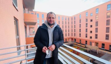 Er ist der Erste von 10.000 neuen Bewohnern