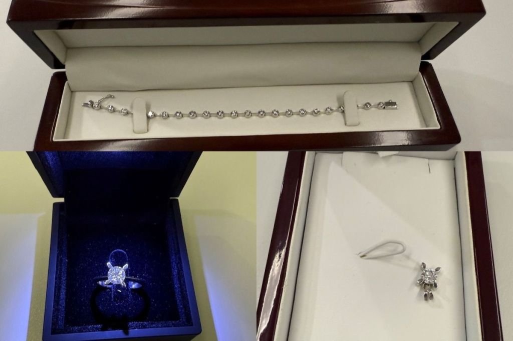 Der Zoll entdeckt geschmuggelten Brilliantschmuck im Wert von rund 35.000 Euro am Flughafen Hannover. 