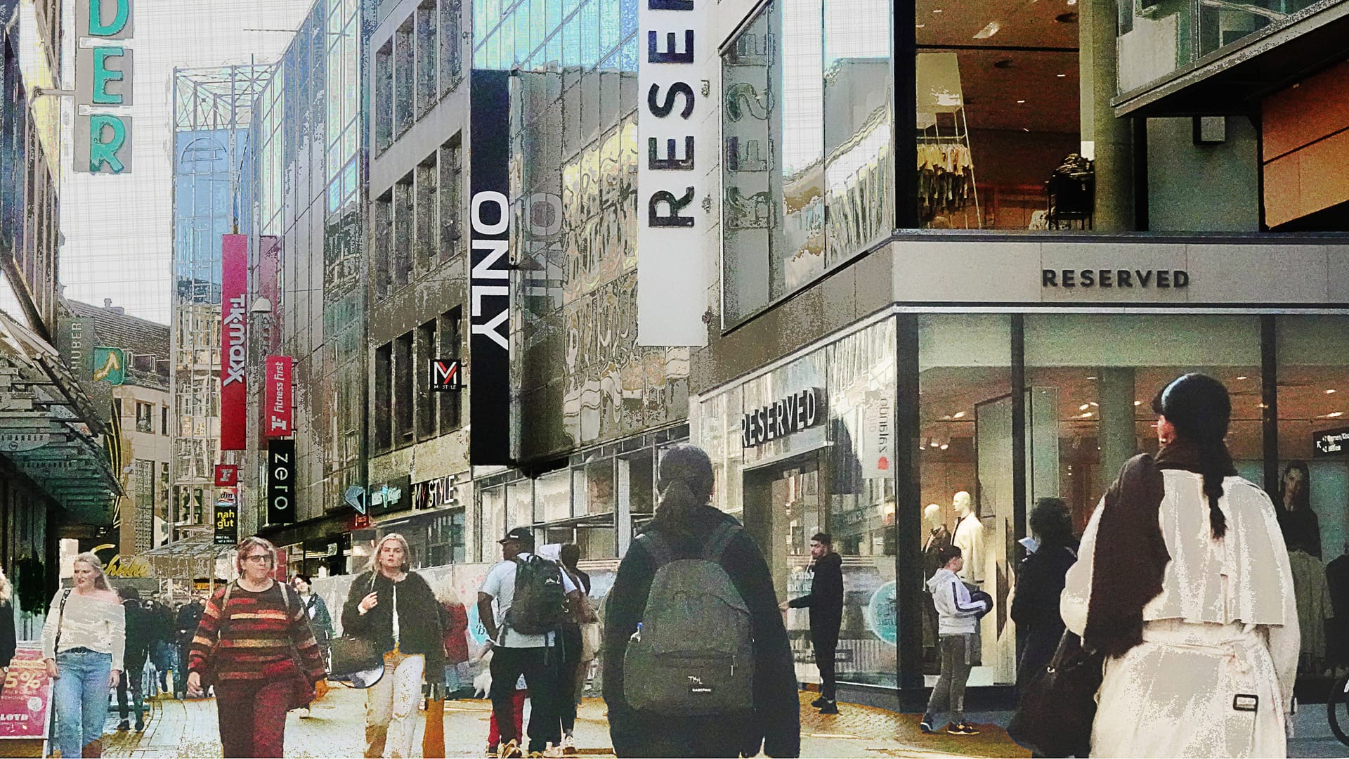 Die Große Packhofstraße in Hannover: Auch an einigen Sonntagen ist hier Shopping möglich.