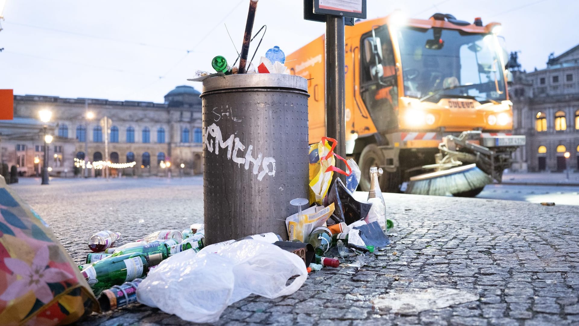 Stadtreinigung Dresden - Silvesterreinigung