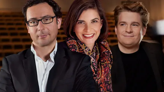 Ulrich Kühn, Claudia Christophersen und Alexander Solloch.