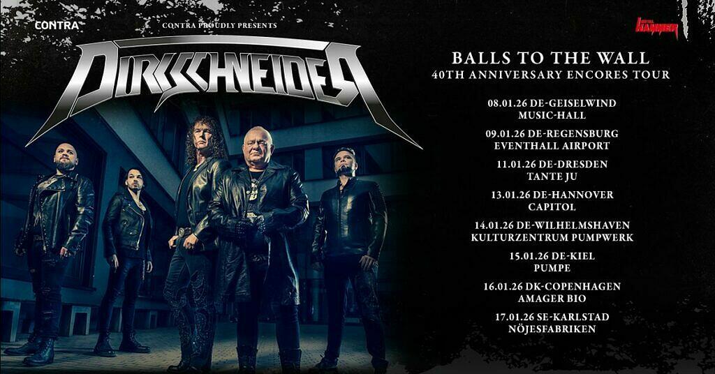 Dirkschneider Tourplakat 2026