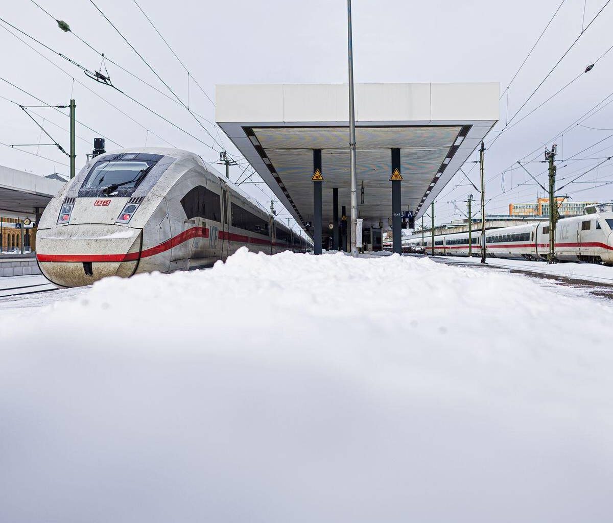 Fernverkehr in Norddeutschland bis Sonntag eingeschränkt