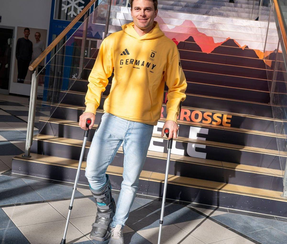 Knöchelverletzung: Skirennfahrer Schmid bangt um Olympia