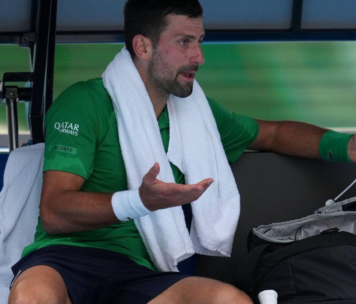 Djokovic kurios ins Halbfinale - jetzt gegen Sinner