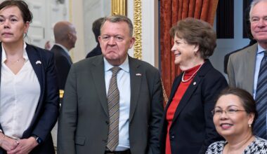 Lars Løkke Rasmussen: „Das verletzt unsere Souveränität“, entgegnet der dänische Außenminister der Trump-Sprecherin