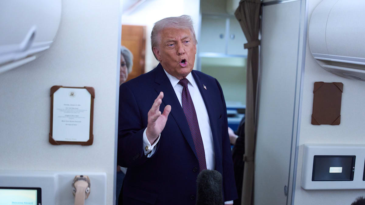 Davos ++ „Vielleicht hätten wir die Nato auf die Probe stellen sollen“ – Trump provoziert mit Beitrag zu US-Grenze