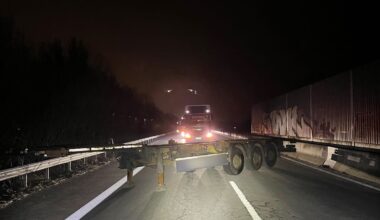 Bei Bremen: Tödliche Falle – Unbekannte stellen Sattelauflieger auf A281 ab