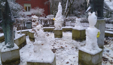 Nach Bronze-Raub: Neue Skulpturen am Harsewinkeler Brunnen