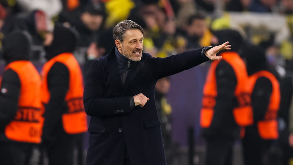 Niko Kovac beim Champions-League-Spiel gegen Inter
