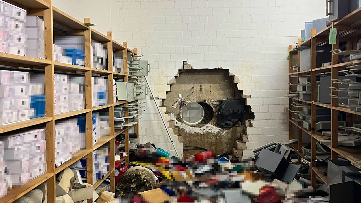 Gelsenkirchen: Tresorräuber legten falsche Haare-Spuren