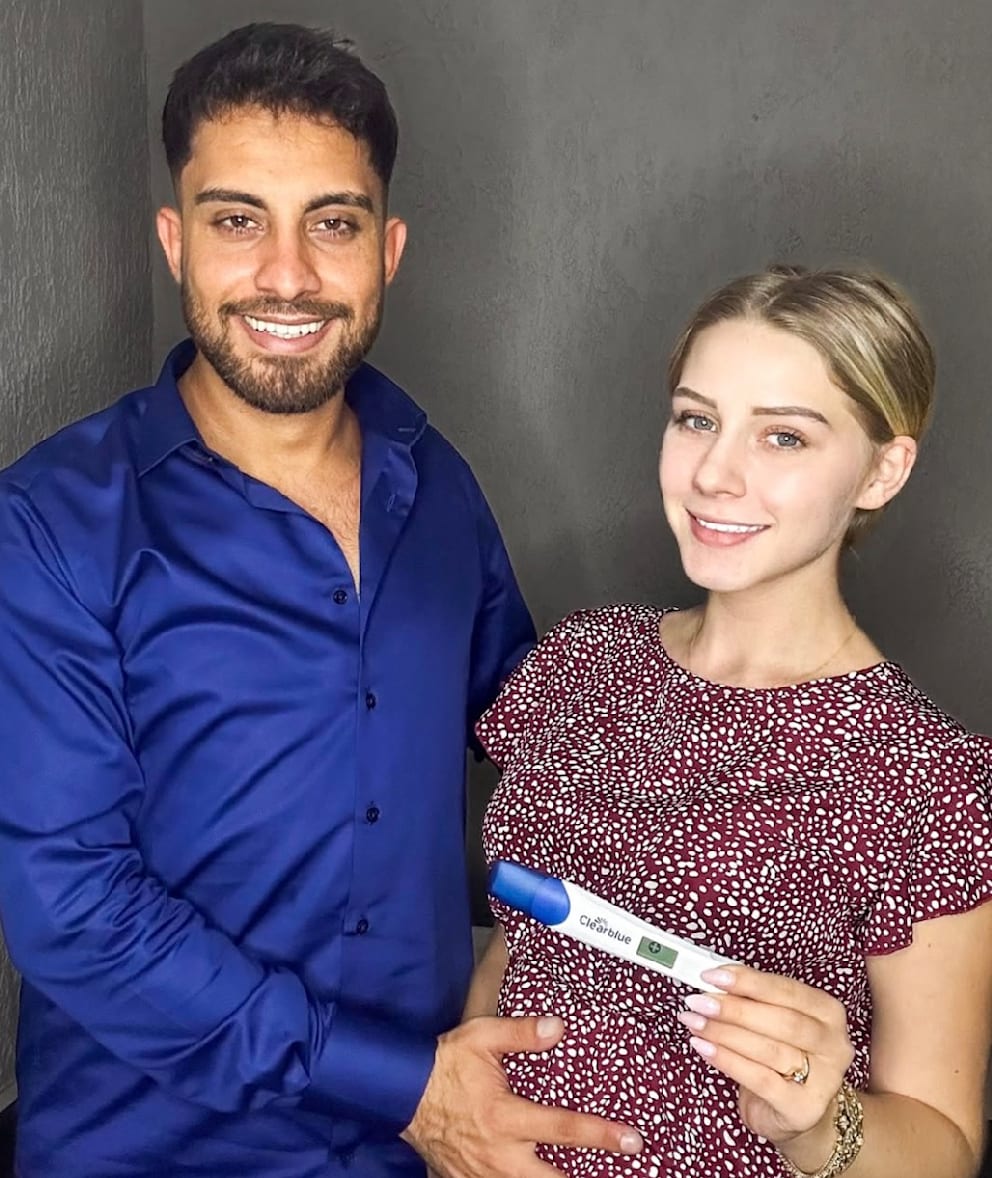 Loredana Wollny und ihr Mann Servet bei ihrer Hochzeit