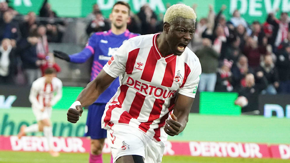 Mann des Tages beim 2:1 gegen Mainz mit 2 Treffern: Ragnar Ache (27)