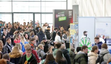 15.000 Besucher - Ausbildungsmesse in Karlsruhe hat großen Andrang
