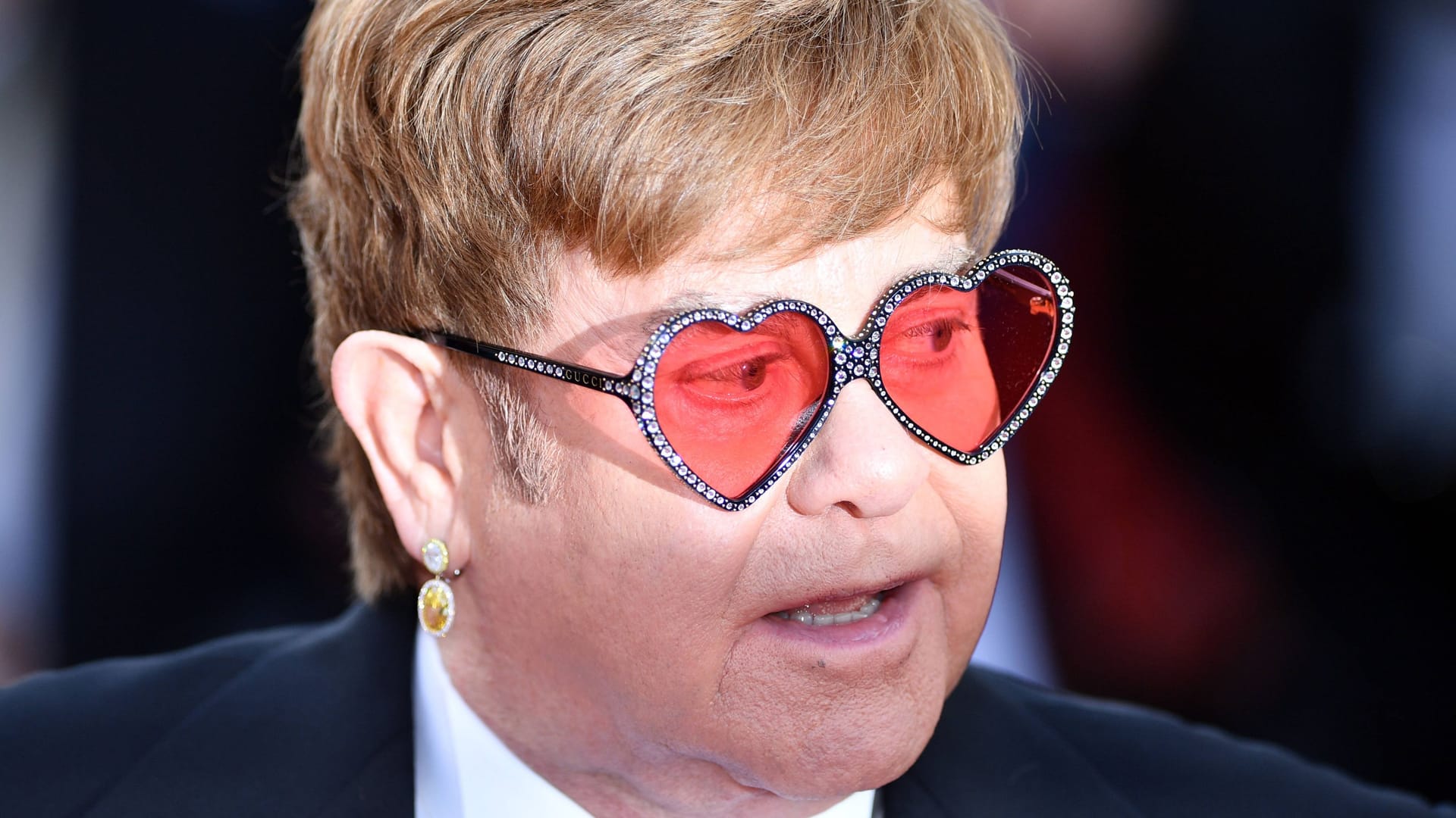 Elton John: Er hat zwei Söhne. Elton John: Er hat zwei Söhne.