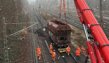 Entgleister Güterzug in Elze: Wochenlange Reparaturen beginnen