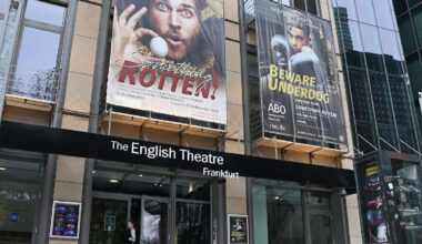 English Theatre öffnet am Sonntag wieder im eigenen Haus