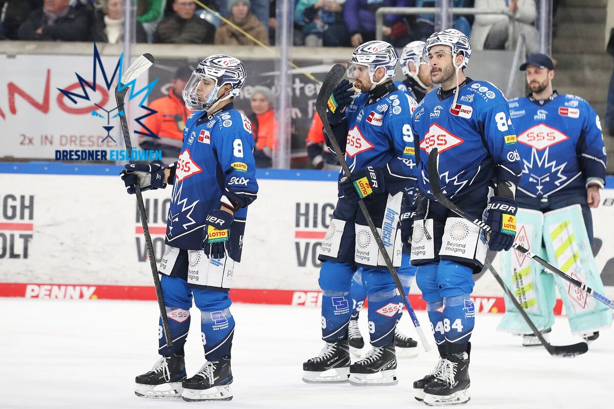 Dresdner Eislöwen unterliegen Mannheim mit 2:6 in enttäuschendem Heimspiel