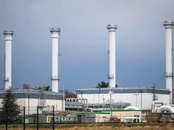 Der Erdgasspeicher in Rehden fühlt sich nur langsam. Er ist der größte in Deutschland.