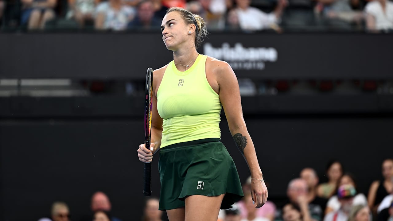Tennis-Star Aryna Sabalenka: „Ich habe sehr gelitten“ | Sport
