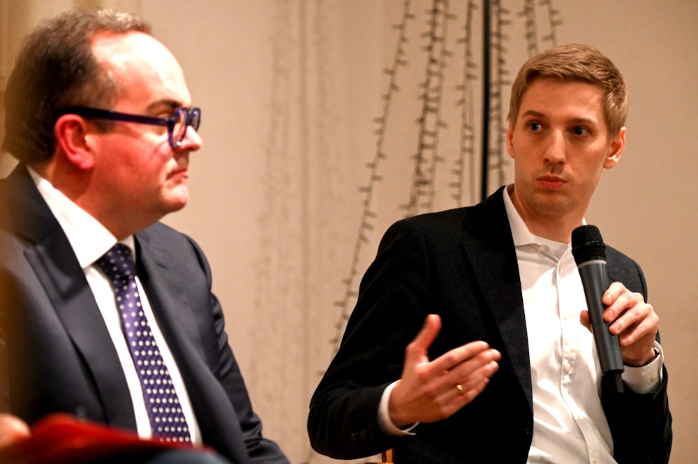 Clemens Baumgärtner und Dominik Krause lehnten es ab, mit einem AfD-Vertreter auf einer Bühne zu stehen.