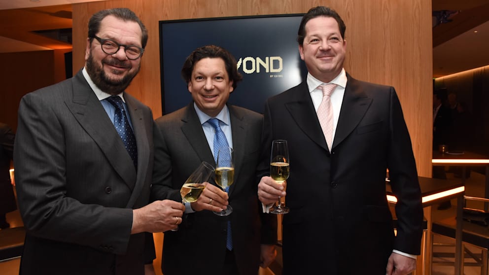 Verkäufer und Ex-Hoteliers: Carl, Stephan und Michael Geisel (v. li.)