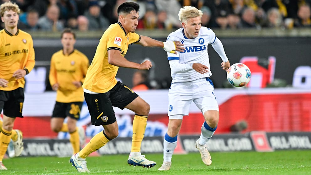 Claudio Kammerknecht (l.) konnte in der Hinrunde keine Eigenwerbung betreiben