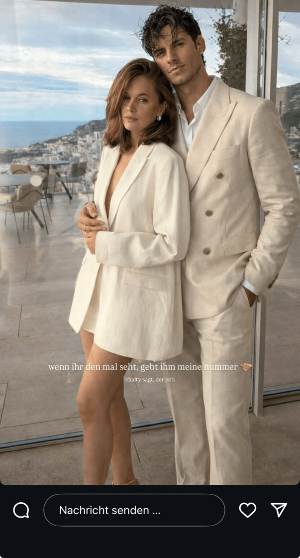 GNTM-Teilnehmerin Pia Riegel (30) würde sich freuen, wenn ihr KI-Schwarm echt wäre und sich bei ihr meldet