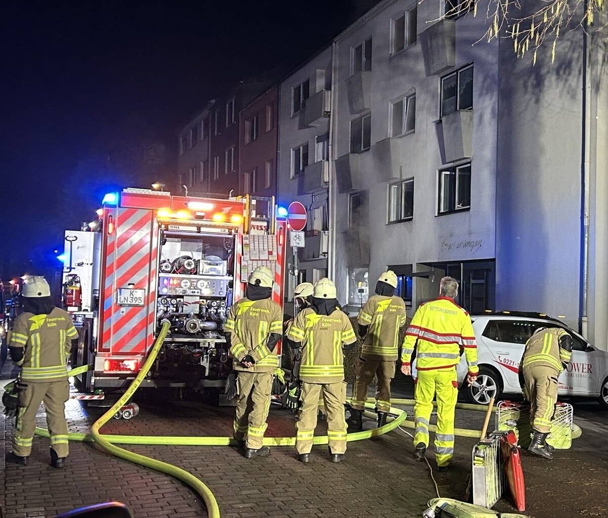 Wohnungsbrände in Buchforst und Mülheim