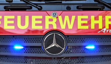 Vier Menschen bei Kellerbrand in Mannheim verletzt