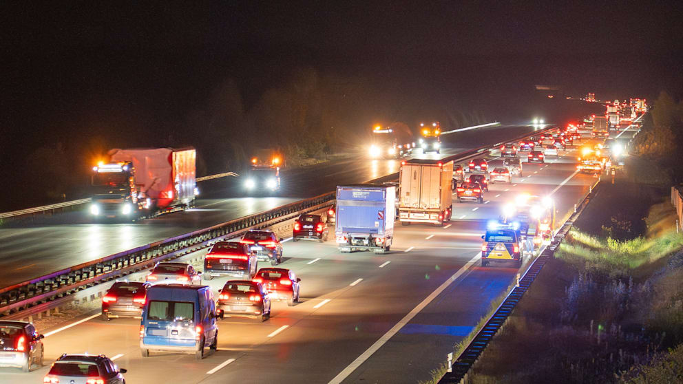 Im April letzten Jahre warfen die Täter Betonplatten auf die A1 zwischen den Anschlussstellen Bockel und Stuckenborstel