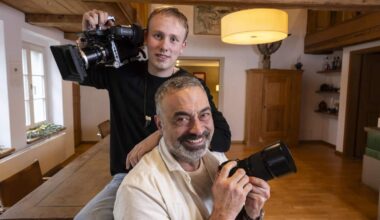 Markus und Nils Bühler aus Zürich fotografieren und filmen in Grönland