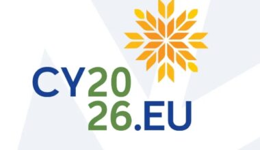 Das Logo der zypriotischen Ratspräsidentschaft., Bild © CY2026EU