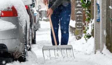 Sturmtief bringt Regen und Wind sowie Glätte