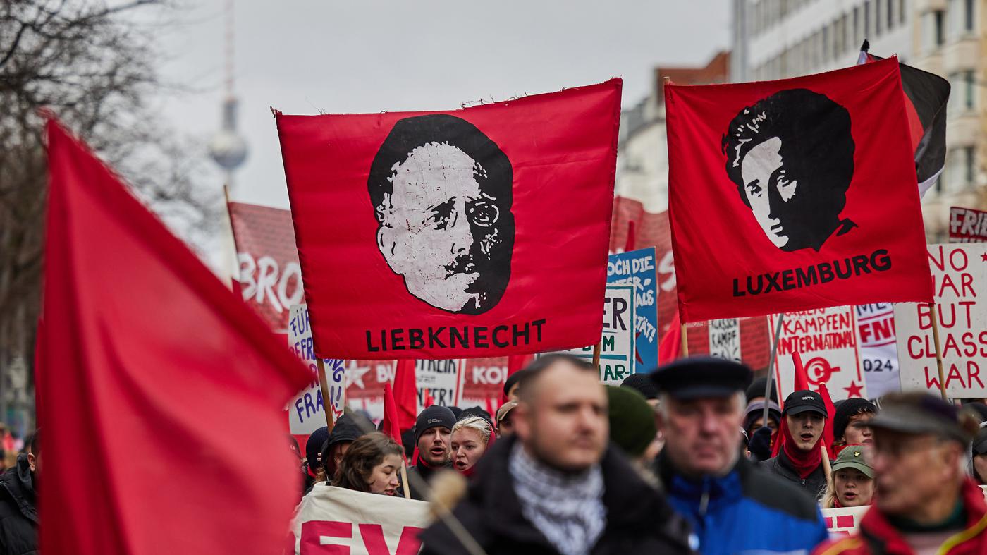 Linke erinnern an Ermordung von Luxemburg und Liebknecht