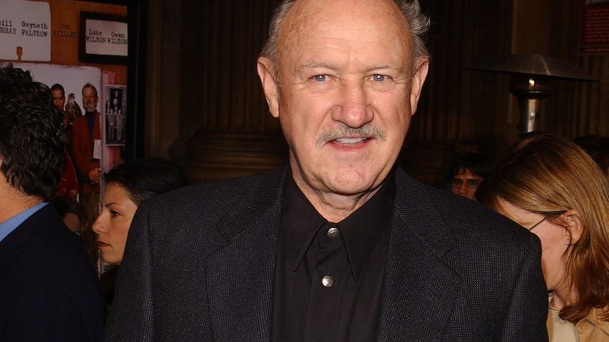 Gene Hackman auf der Premiere von "The Royal Tenenbaums", 2001