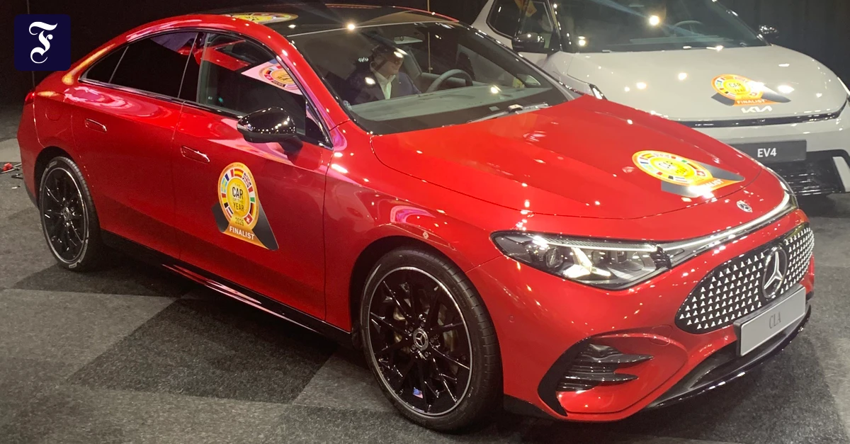 Mercedes Benz CLA ist Auto des Jahres 2026