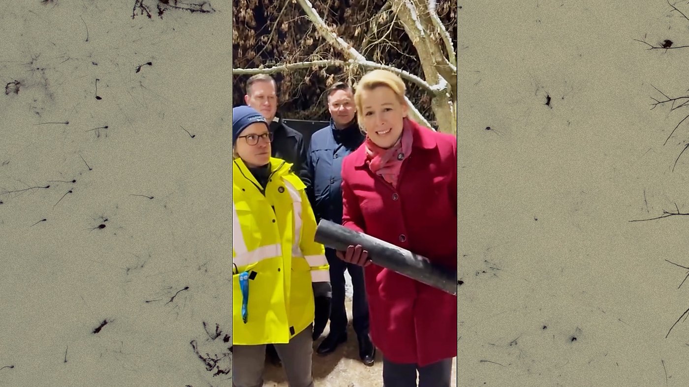 Giffey lebt als Krisenmanagerin auf Kai Wegner erlebt seinen Ahrtal-Moment, während die Ex-Regierende sich profiliert - Tagesspiegel