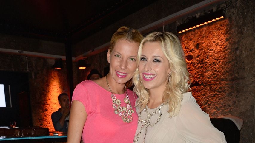 Giulia Siegel und Verena Kerth im Juli 2013 in München