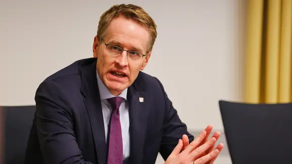 Der schleswig-holsteinische Ministerpräsident Daniel Günther