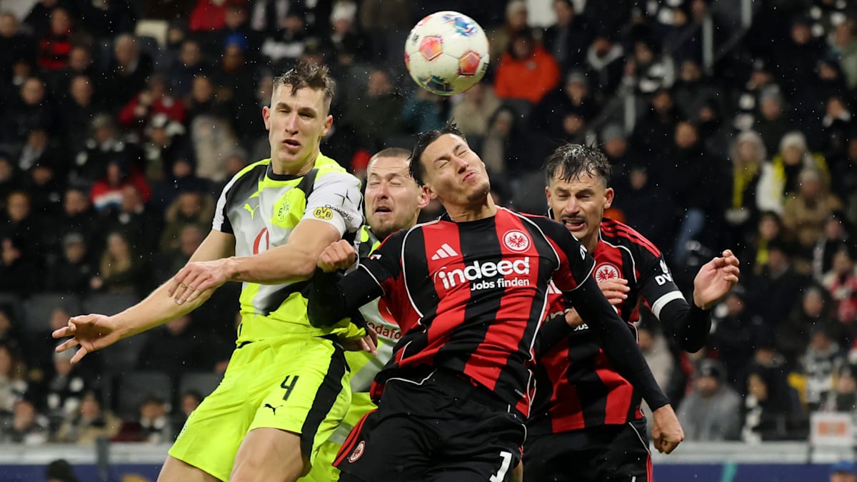 Eintracht Frankfurt – BVB: Ein intensiver Schlagabtausch, viele Tore – und ein irres Ende
