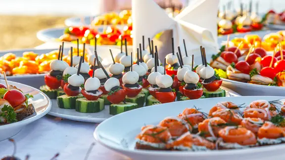 Häppchenplatten. | fotolia, Fxquadro Häppchenplatten.