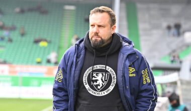 Heiner Backhaus beim Auswärtsspiel in Fürth