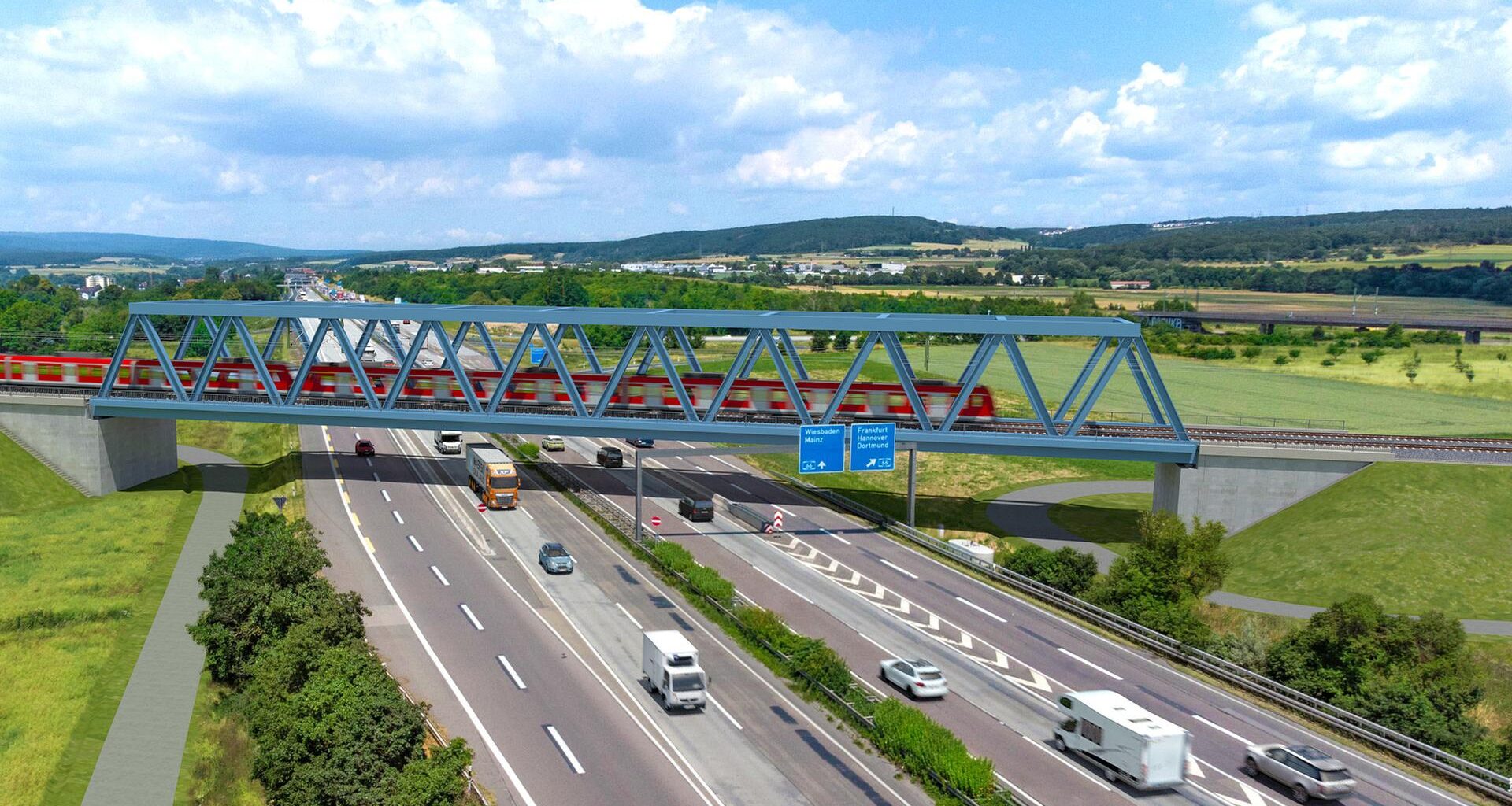 Kein Geld vom Bund: Bahnprojekt Wallauer Spange auf der Kippe